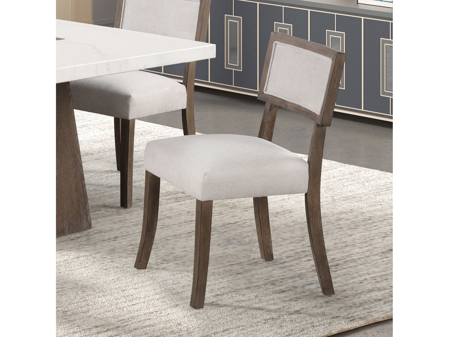 Grasten Dark Walnut Side Chair (Set of 2) - Ornate Home