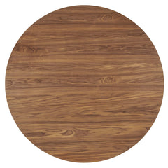 Gratify Walnut 60" Round Dining Table - Ornate Home