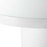 Gratify White 60" Round Dining Table - Ornate Home