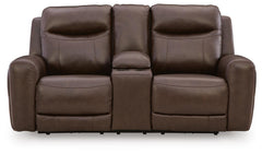 Gravier Cordova Power Reclining Loveseat with Console - Ornate Home