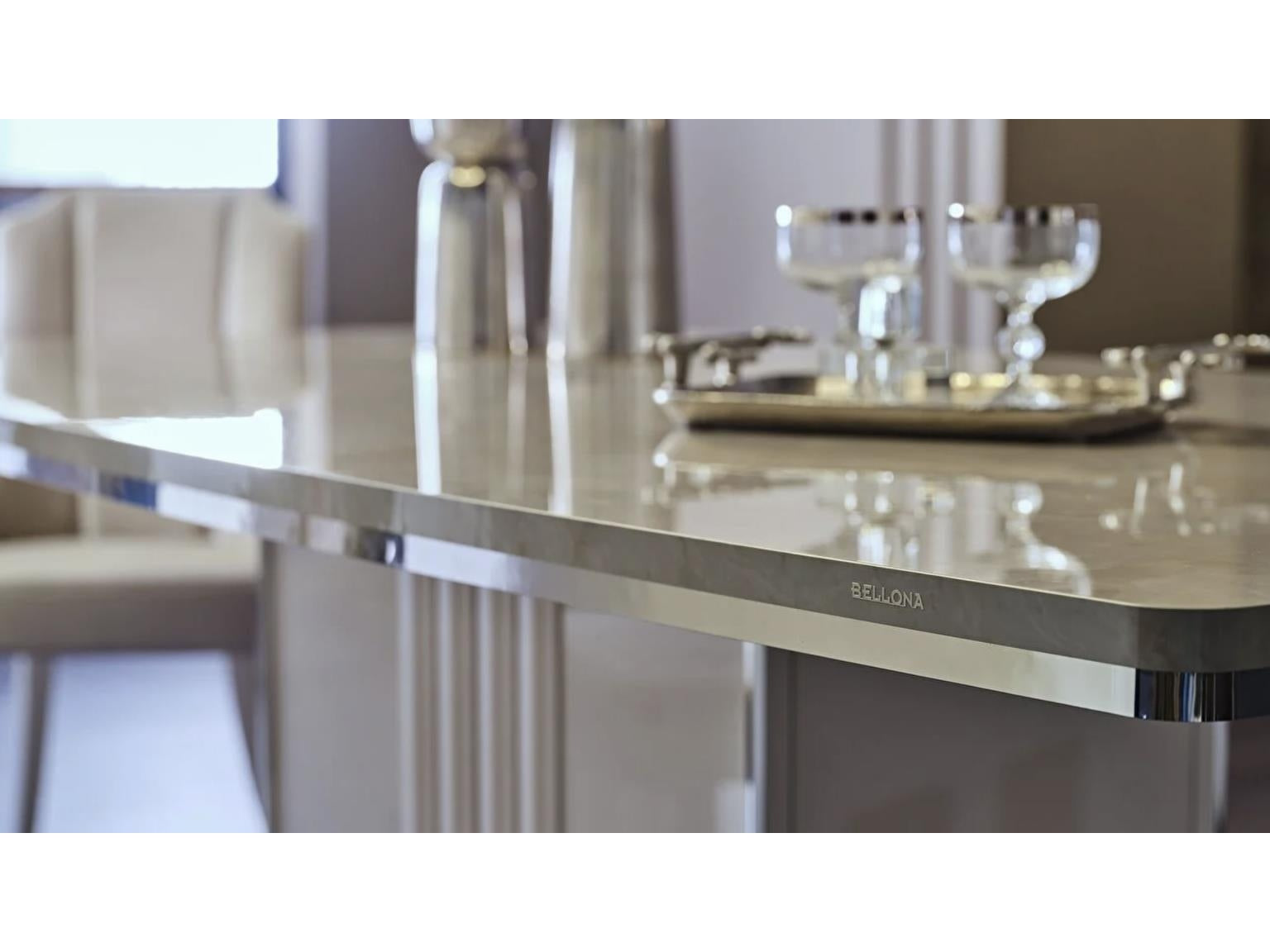 Gravita Ivory Dining Table - Ornate Home