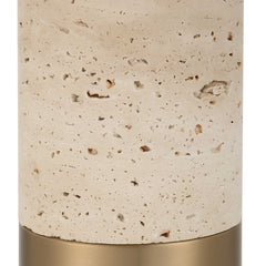 Gravitas Brass Elegant & Stone Lamp - Ornate Home