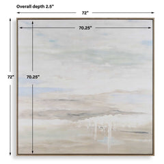 Gravity Multicolor Abstract Landscape Art - Ornate Home
