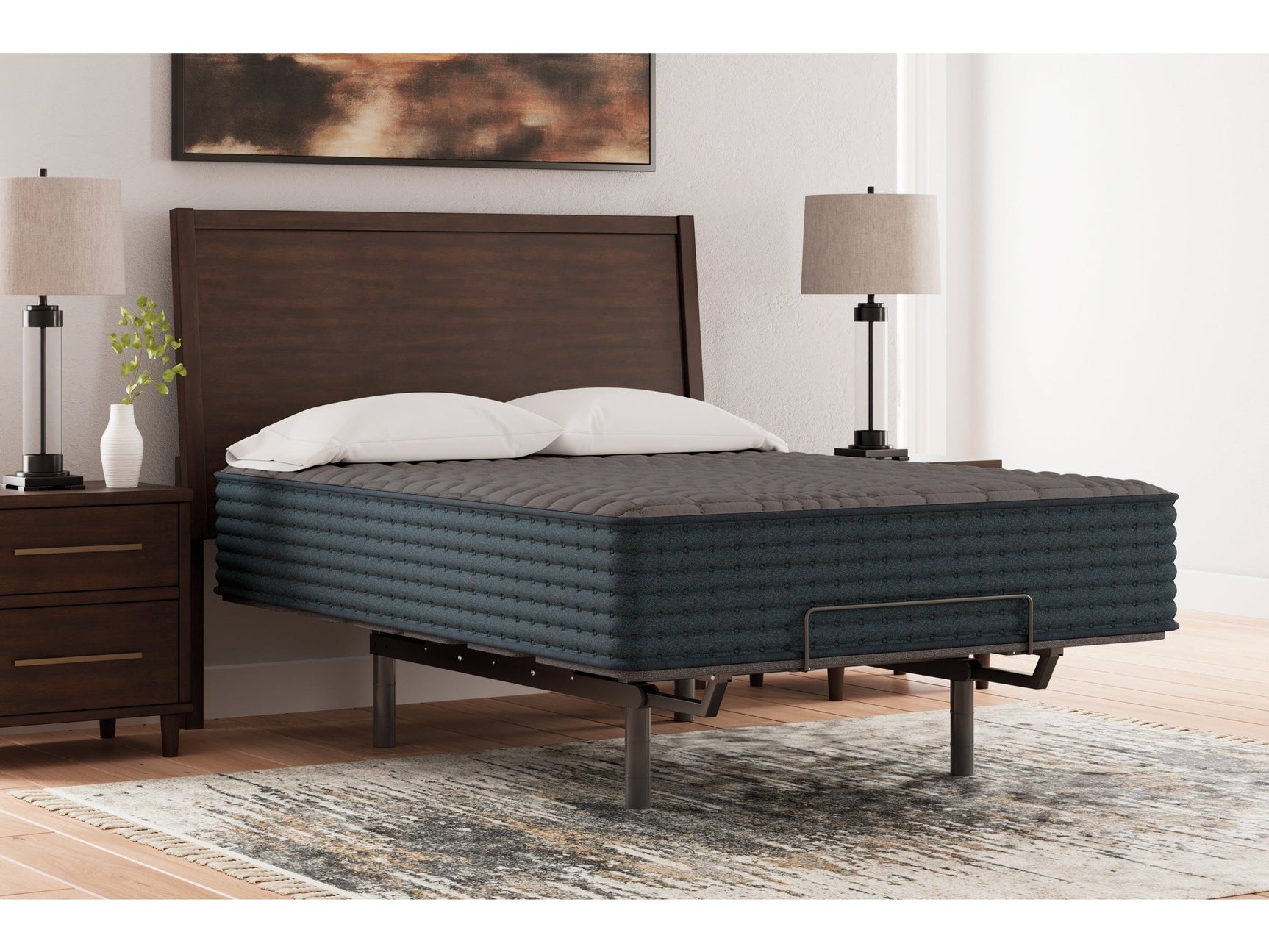 Gray 1200 Hybrid Gray Queen Mattress (Online Special Price) - Ornate Home