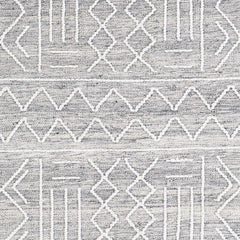 Gray Clintwood Wool Tassel Carpet - Clearance - Ornate Home