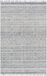 Gray Clintwood Wool Tassel Carpet - Clearance - Ornate Home