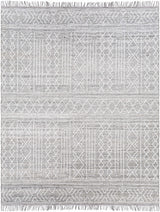 Gray Clintwood Wool Tassel Carpet - Clearance - Ornate Home