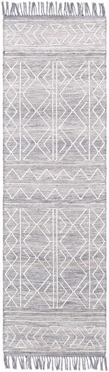 Gray Clintwood Wool Tassel Carpet - Clearance - Ornate Home