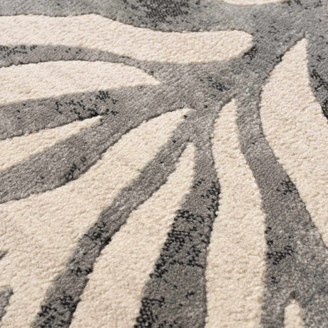 Gray Ecorse Zebra Print Area Rug - Ornate Home