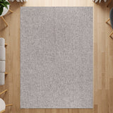Woolen Gray Easy Jute-Look Rug | Easy Care Indoor & Outdoor