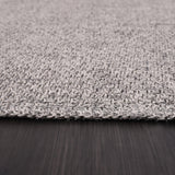 Woolen Gray Easy Jute-Look Rug | Easy Care Indoor & Outdoor