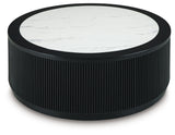 Grayman Black Coffee Table (Online Special Price) - Ornate Home