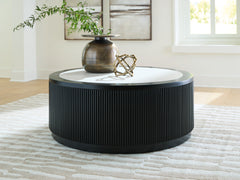 Grayman Black Coffee Table - Ornate Home