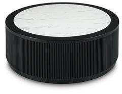 Grayman Black Coffee Table - Ornate Home
