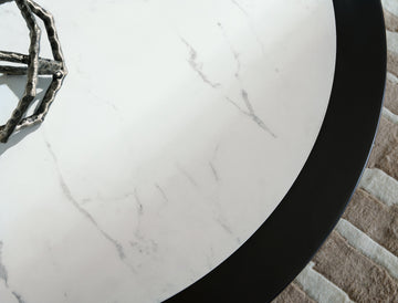 Grayman Black Coffee Table - Ornate Home