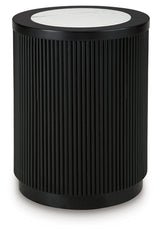 Grayman Black End Table (Online Special Price) - Ornate Home