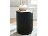 Grayman Black End Table (Online Special Price) - Ornate Home