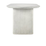 Grayson White Outdoor Oval Dining Table - Ornate Home