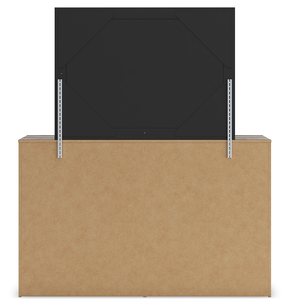 Graystorm Brown Gray Dresser & Mirror (Online Special Price) - Ornate Home