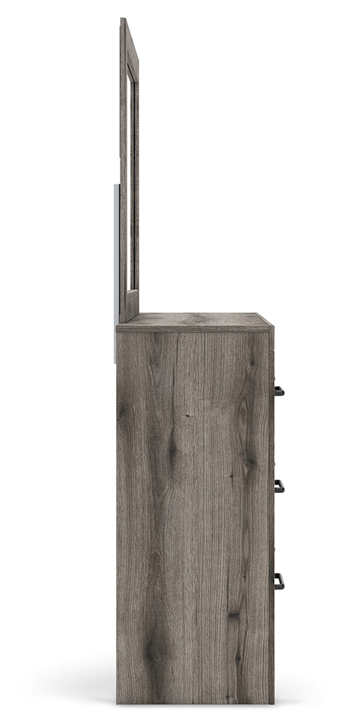 Graystorm Brown Gray Dresser & Mirror (Online Special Price) - Ornate Home