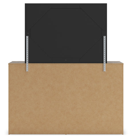 Graystorm Brown Gray Dresser & Mirror - Ornate Home