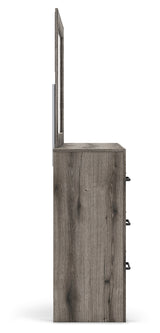 Graystorm Brown Gray Dresser & Mirror - Ornate Home