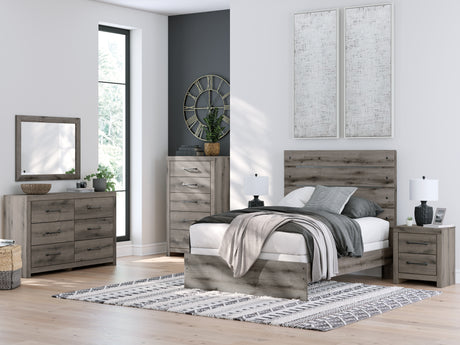 Graystorm Brown Gray Full Panel Youth Bed - Ornate Home