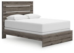 Graystorm Brown Gray Queen Panel Bed - Ornate Home