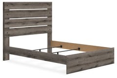Graystorm Brown Gray Queen Panel Bed - Ornate Home
