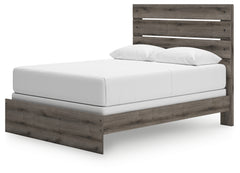 Graystorm Brown Gray Queen Panel Bed - Ornate Home