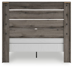 Graystorm Brown Gray Queen Panel Bed - Ornate Home