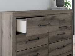 Graystorm Brown Gray Six Drawer Dresser - Ornate Home