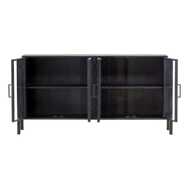 Grazia Black Sideboard - Ornate Home