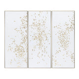 Great Escape White/Gold Canvas