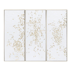 Great Escape White/Gold Canvas - Ornate Home