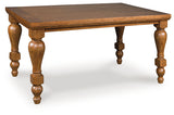 Greddinton Black/Brown Counter Height Dining Table and 4 Barstools - Ornate Home