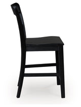 Greddinton Black/Brown Counter Height Dining Table and 6 Barstools (Online Special Price) - Ornate Home