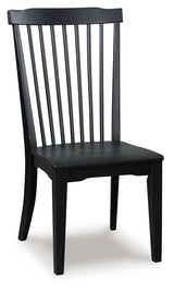 Greddinton Black Dining Chair (Set of 2) - Ornate Home
