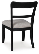 Greddinton Black Dining Upholstered Side Chair (Set of 2) - Ornate Home