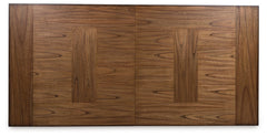 Greddinton Brown/Black Dining Extension Table - Ornate Home