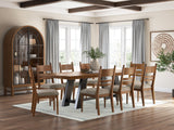 Greddinton Brown/Black Dining Extension Table - Ornate Home