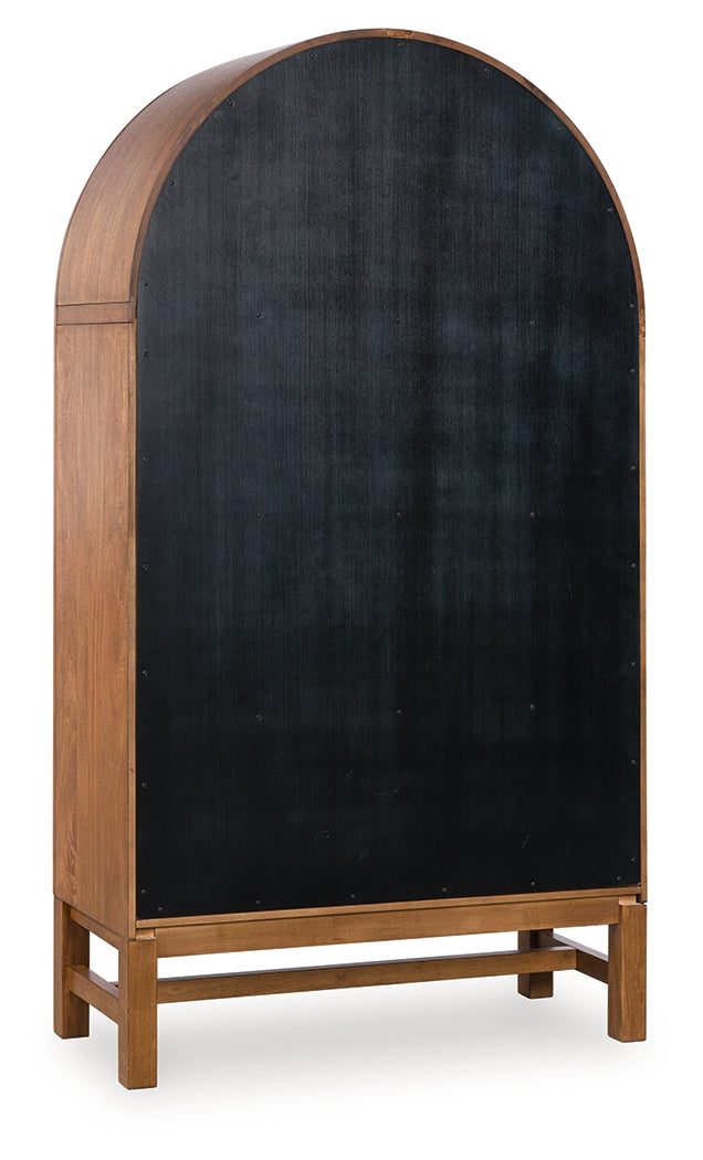 Greddinton Brown/Black Display Cabinet (Online Special Price) - Ornate Home