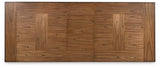 Greddinton Brown/Black Extension Dining Table and 6 Chairs (Online Special Price) - Ornate Home