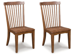 Greddinton Brown Dining Room Side Chair (Set of 2) (Online Special Price) - Ornate Home