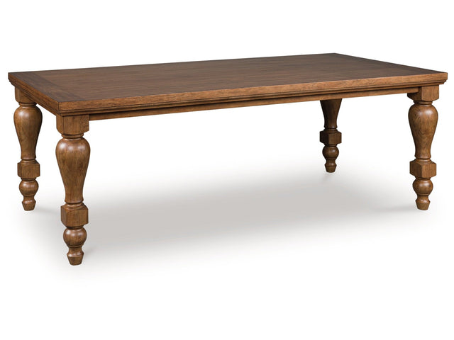 Greddinton Brown Rectangular Dining Room Table (Online Special Price) - Ornate Home