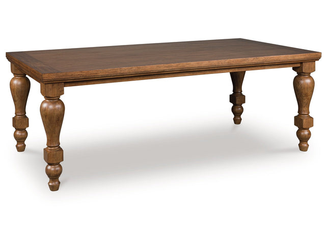 Greddinton Brown Rectangular Dining Room Table - Ornate Home