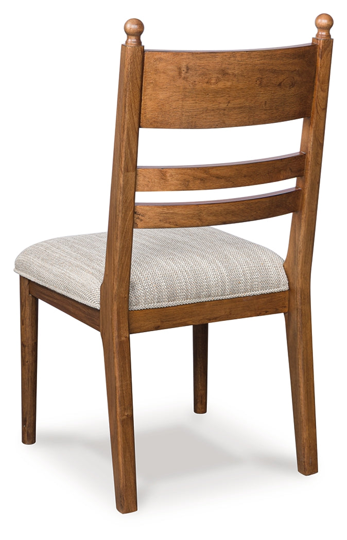 Greddinton Brown Upholstered Dining Chair - Ornate Home
