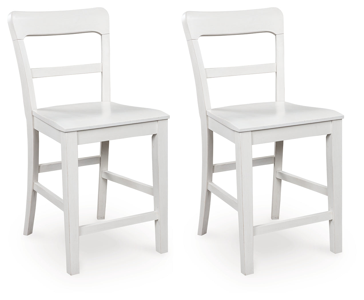 Greddinton Brown/White Counter Height Dining Table and 4 Barstools (Online Special Price) - Ornate Home