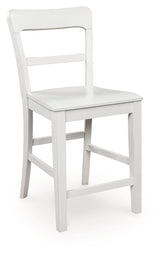 Greddinton Brown/White Counter Height Dining Table and 6 Barstools (Online Special Price) - Ornate Home