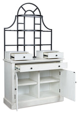 Greddinton White Baker's Rack (Online Special Price) - Ornate Home